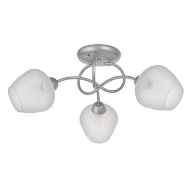 Люстра 1085/3SL 40 Вт Е27 серебро 54×54×24 см BayerLux