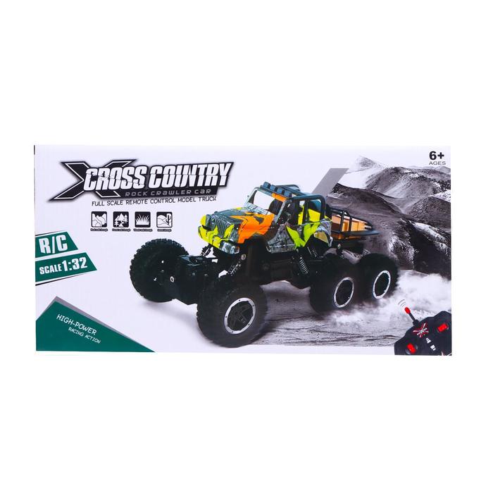 Джип радиоуправляемый «Полиция», работает от аккумулятора, МИКС 51238