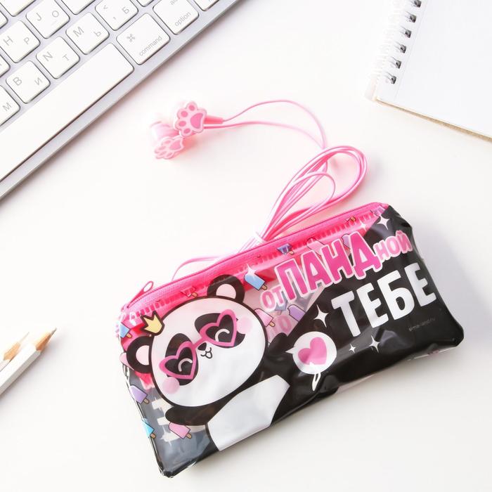 Наушники вакуумные в косметичке Панда модель W-45 21300₽