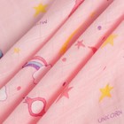 Пелёнка муслиновая Крошка Я «Единороги» 120х110 см, двухслойная, 70% бамбук, 30% хлопок - фото 34056540