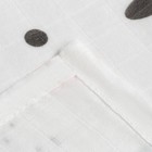 Пелёнка муслиновая Крошка Я «Зима» 120×110 см, двухслойная, 70% бамбук, 30% хлопок - Фото 4