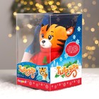 Мягкая игрушка «Новогодний тигр в свитере», 21 см - Фото 4
