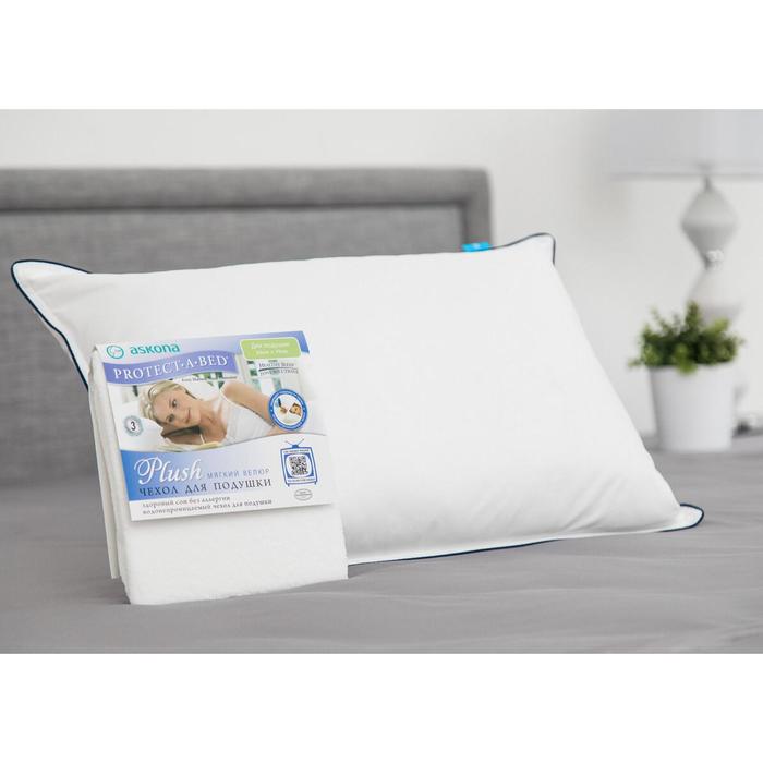 Чехол на подушку Protect-a-Bed Plush, размер 50x70 см - Фото 1