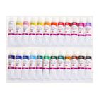 Краска акриловая в тубе, набор 24 цвета х 10 мл, ЗХК "Сонет", художественная, 28411851 - Фото 4