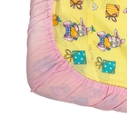 Комплект в кроватку "Слоник Боня", 7 предметов, цвет розовый - Фото 4