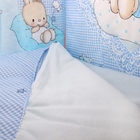Комплект в кроватку "Степашка", 7 предметов, цвет голубой - Фото 2