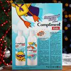 Подарочный набор Compliment Kids Superhero c ароматом жвачки: пена для душа, 200 мл + шампунь для волос, 200 мл + игра настольная - фото 25387882