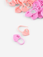 Набор маркеров для петель «Сердце», 2 см, 20 шт., розовый - Фото 2