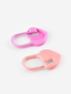 Набор маркеров для петель «Сердце», 2 см, 20 шт., розовый (комплект 5 шт) - фото 59330612