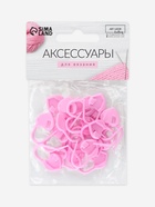 Набор маркеров для петель «Сердце», 2 см, 20 шт., розовый - Фото 7