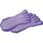 Носки для занятий йогой Bradex, противоскользящие, закрытые, фиолетовые - Фото 2