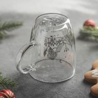 Кружка стеклянная с двойными стенками Magistro «Дуо. Ярмарка», 300 мл - Фото 4