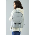 Рюкзак школьный NAZAMOK, 40×28×13 см, цвет серый  (артикул 7030379)  большой выбор товаров оптом и в розницу по низким ценам с доставкой