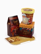 Подарочный набор новогодний «Сказочного года»: чай (50 г), конфеты (110 г), печенье брауни (120 г) - Фото 3