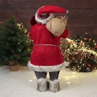 Дед Мороз под ёлку «Зимнее волшебство. Новогодняя игрушка в красной шубке с подарками», 60 см - Фото 4