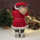 Дед Мороз под ёлку «Зимнее волшебство. Новогодняя игрушка в красной шубке с подарками», 60 см - Фото 8