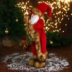 Дед Мороз "В золотом кафтане, с венком" 45 см - Фото 3