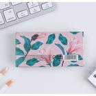 Бумажный блок в пластиковом футляре «8 марта», 100 листов + 3 стикера  (артикул 6942251)  большой выбор товаров оптом и в розницу по низким ценам с доставкой