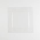 Коробка для цветов с PVC крышкой, мятная, упаковка подарочная, 12 х 12 х 12 см 7081448