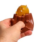 Антистресс игрушка - мялка «Пенёк с белочкой», цвета МИКС - Фото 5