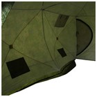 Палатка зимняя "СТЭК" КУБ Дубль Т 3-местная, трехслойная, цвет камуфляж - Фото 7