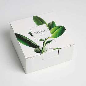 {{photo.Alt || photo.Description || 'Коробка‒пенал, упаковка подарочная, «The story», 15 х 15 х 7 см'}}