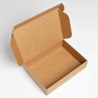 Коробка складная крафтовая «Эко», 21 × 15 × 5 см - фото 804615207