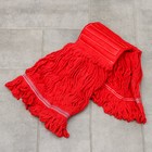 Насадка для швабры «Кентукки», 350 гр, цвет красный - фото 24658253