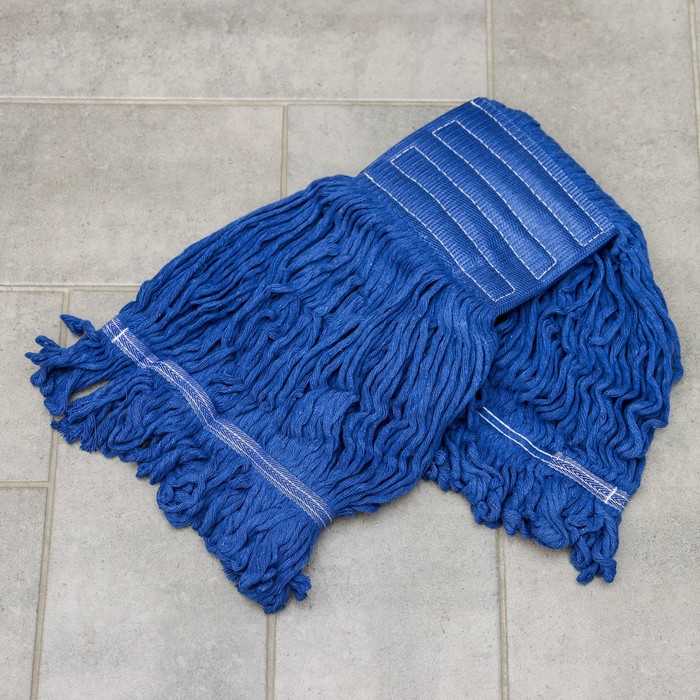 Насадка для швабры «Кентукки», 350 гр, цвет синий - фото 1908766194