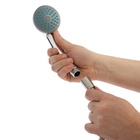 Душевая лейка со шлангом, гайки металл, держатель, крепеж в комплекте. - Фото 8