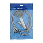 Душевая лейка со шлангом, гайки металл, держатель, крепеж в комплекте. - Фото 9