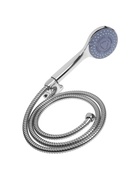 Душевая лейка 5 режимов со шлангом, держатель, крепеж в комплекте. - Фото 5