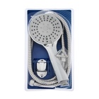 Душевая лейка 3 режима со шлангом, гайки металл, держатель, крепеж в комплекте. 6931450