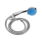 Душевая лейка 5 режимов со шлангом, держатель, крепеж в комплекте. - Фото 6