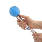 Душевая лейка 5 режимов со шлангом, держатель, крепеж в комплекте. - Фото 11