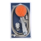 Душевая лейка 5 режимов со шлангом, держатель, крепеж в комплекте. - Фото 13