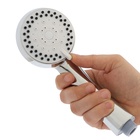 Душевая лейка 5 режимов со шлангом, держатель, крепеж в комплекте. - Фото 10