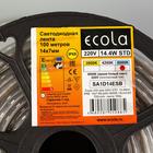 Светодиодная лента Ecola STD 14 × 7 мм, 100 м, IP68, SMD5050, 60 LED/м, 14.4 Вт/м, 220 В, 6000К - фото 8912393