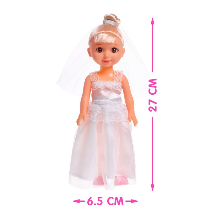 Кукла классическая «Невеста» в платье, с аксессуарами 51251