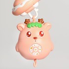 Мобиль музыкальный «Мишка, Олененок», проектор, пульт, цвет МИКС - фото 24693775