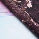 Бумага упаковочная глянцевая "Мрамор", розово-фиолетовая, двухсторонняя, 0,5 х 0,7 м 7106324