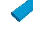 Бумага крепированная 50 х 200 см, в рулоне, 30 г/м2, неон синяя (комплект 10 шт) - фото 42613164