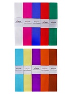 Набор бумаги крепированной «Плотная», рулон, 10 штук/10 цветов, 50×250 см, 32 г/м² - Фото 4