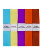 Набор бумаги крепированной «Плотная», рулон, 10 штук/10 цветов, 50×250 см, 32 г/м² - Фото 6