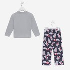 Пижама детская для девочки KAFTAN Polar Bear, размер 34 (122-128 см) - Фото 11