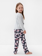 Пижама для девочки (лонгслив и брюки) KAFTAN: Polar Bear, размер 34 (122-128 см), сине-серая - Фото 5