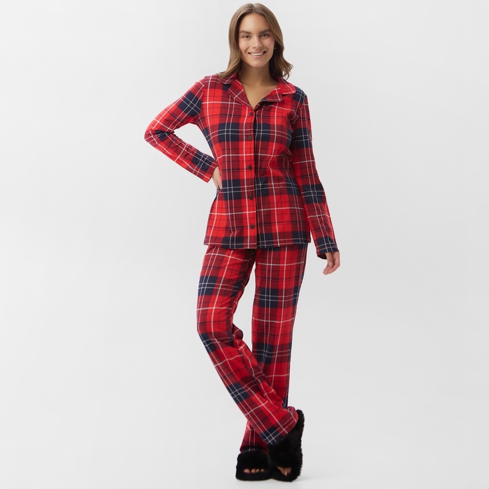 Пижама женская KAFTAN "Cristmas" размер 52-54 - Фото 1