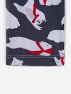 Пижама для девочки (лонгслив и брюки) KAFTAN: Polar Bear, размер 28 (86-92 см), сине-серая 7187992