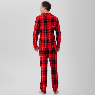 Пижама мужская KAFTAN Christmas, размер 48