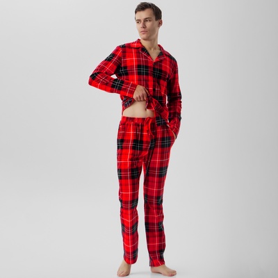 Пижама мужская KAFTAN Christmas, размер 48